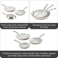 thumbnail image 2 of IMUSA Induction Compatible Aluminum 2-ply Fry Pan Set of 3, 2 of 7