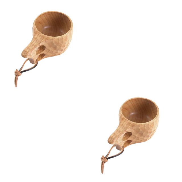Inteprter Taza de café de portátil, tazas de leche de té de de goma, tazas para beber agua, vaso de jugo hecho a mano, taza de té de Nummer 2 2piezas Inteprter CBP076925
