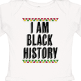 thumbnail image 4 of Inktastic I am Black History Month Boys or Girls Long Sleeve Baby Bodysuit, 4 of 5
