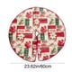 thumbnail image 3 of Falda para Árbol de Navidad Multicolor de Tela, 60X60 Cm, Decoración Clásica con Elementos, Ideal para Regalo | Dcc251008002D, 3 of 7