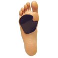 thumbnail image 1 of Dancers Professional 1/8"" Gel Foot Pad *2pk Left Foot Self-Sticking Re-usable, 1 of 2