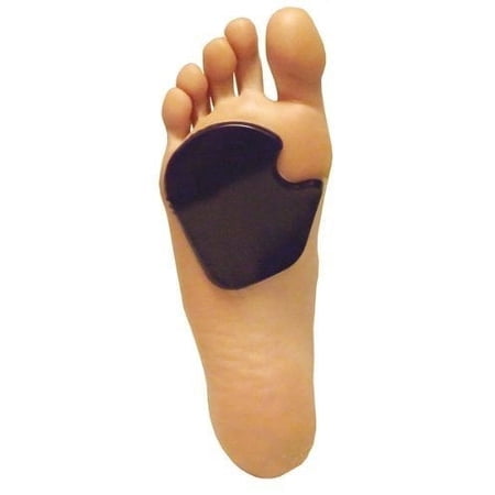 Dancers Professional 1/8"" Gel Foot Pad *2pk Left Foot Self-Sticking Re-usable