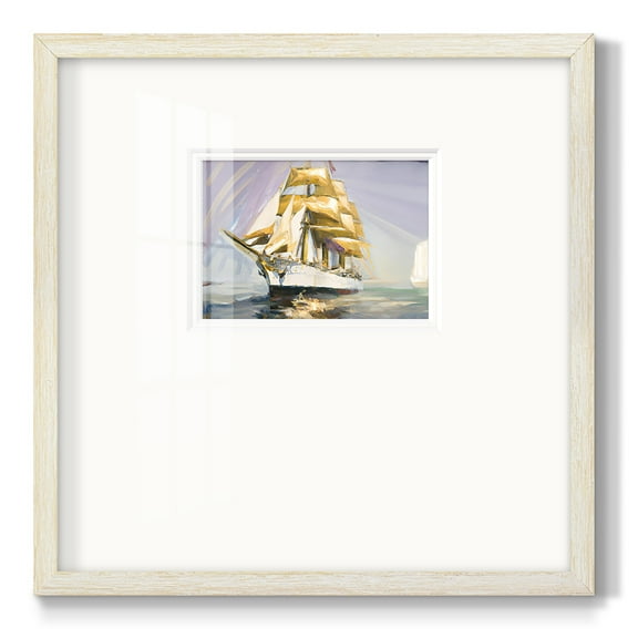 Golden Sail IIIPremium Framed Print