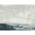 thumbnail image 2 of Barnes, Victoria 24x19 Black Ornate Wood Framed with Double Matting Museum Art Print Titled - Seaboard Haze II, 2 of 4