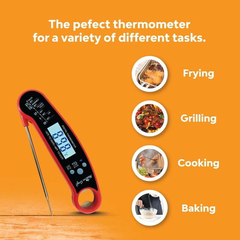 Wireless Smart Meat Thermometer BBQ Thermometer with Instant Read