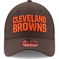 thumbnail image 2 of Gorra New Era NFL 39THIRTY Cleveland Browns marrón S/M, 2 of 6