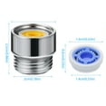 thumbnail image 3 of Accessoire de Robinet pour la Conservation de l'Eau, Ensemble Limiteur de Réduction de Puissance de Douche et Régulateur de Pomme de Douche, Raccord pour Toilette et Usage Hôtel, 3 of 7