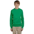 thumbnail image 2 of Hanes ComfortBlend EcoSmart Chandail à Col Rond pour Garçon, TP, Vert Kelly, 2 of 4