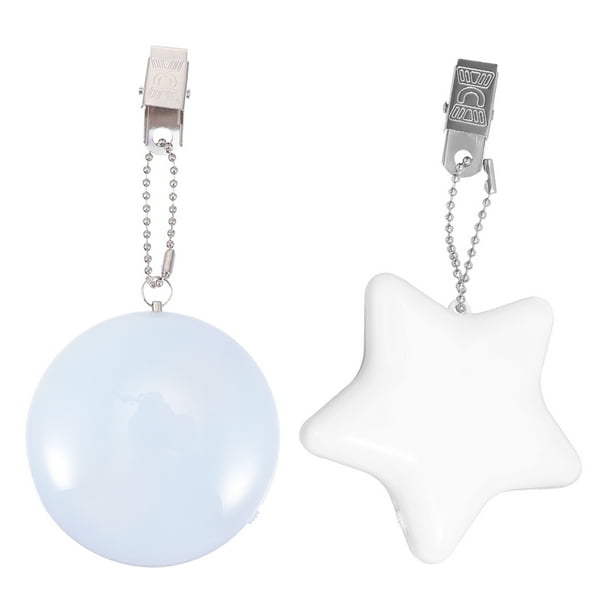 2 luces LED para bolso de mano con sensor táctil, luz nocturna, miniluz para bolso de mano para mujeres y niñas