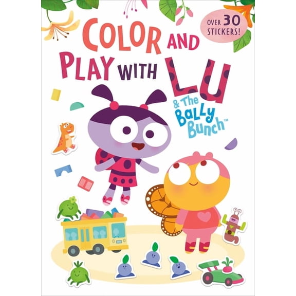 Color and Play with Lu & the Bally Bunch, (Paperback)