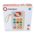 thumbnail image 7 of Mentari Toys - Mobile Phone - Wooden 12 Squishy Buttons and Secure Travel Strap - Number Recognition and Fine Motor Skills Development - Age 2+, 7 of 7