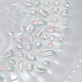 thumbnail image 4 of Milue 100Pcs Flatback Nail Rhinestones Mini Diamond Nail Charms 3D Crystal Gems, 4 of 21