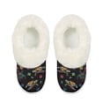 thumbnail image 2 of POLERO Color Sea Turtle Print Slippers for Women Indoor Non-Slip, Fuzzy Slipper with Thick Sole, Winter Warm House Shoes, Cozy Gifts for Women, Size 9-10, 2 of 7