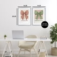 thumbnail image 3 of Stupell Industries Inspiring Messages Bows 2 Piece Gray Framed Print Under Glass Set, design by Courtney Haley, 20 x 14, 3 of 10