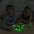 thumbnail image 3 of 20 Pieces Marbles Glowing in Dark,Handmade Glass Marbles,Beautiful Glass Marbles Bulk,Luminous Glass Marbles for Birthday Holiday, 3 of 6