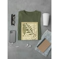 thumbnail image 3 of Talisia And Claufena Leaves T-Shirt Men -Denis Diderot Designs, Male Small, 3 of 4