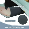 thumbnail image 5 of Leather Keyboard and Mouse Desk Mat Office Desk Accessories Protective Office Desk Decor Desk Pad Mat for Gaming, Work from Home, Office Bunny in The Easter Egg 16.5" x 35.4", 5 of 9