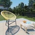 thumbnail image 1 of vidaXL Garden Acapulco Chair Poly Rattan Beige, 1 of 4