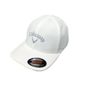 NEW 2025 Callaway Golf Stretch Fit White Fitted S/M Hat/Cap