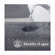 thumbnail image 2 of 3 Piezas Tuallas Toallas Baño Completo Grande 70×140 Cm Gris oscuro+Gris claro+Verde, 2 of 5