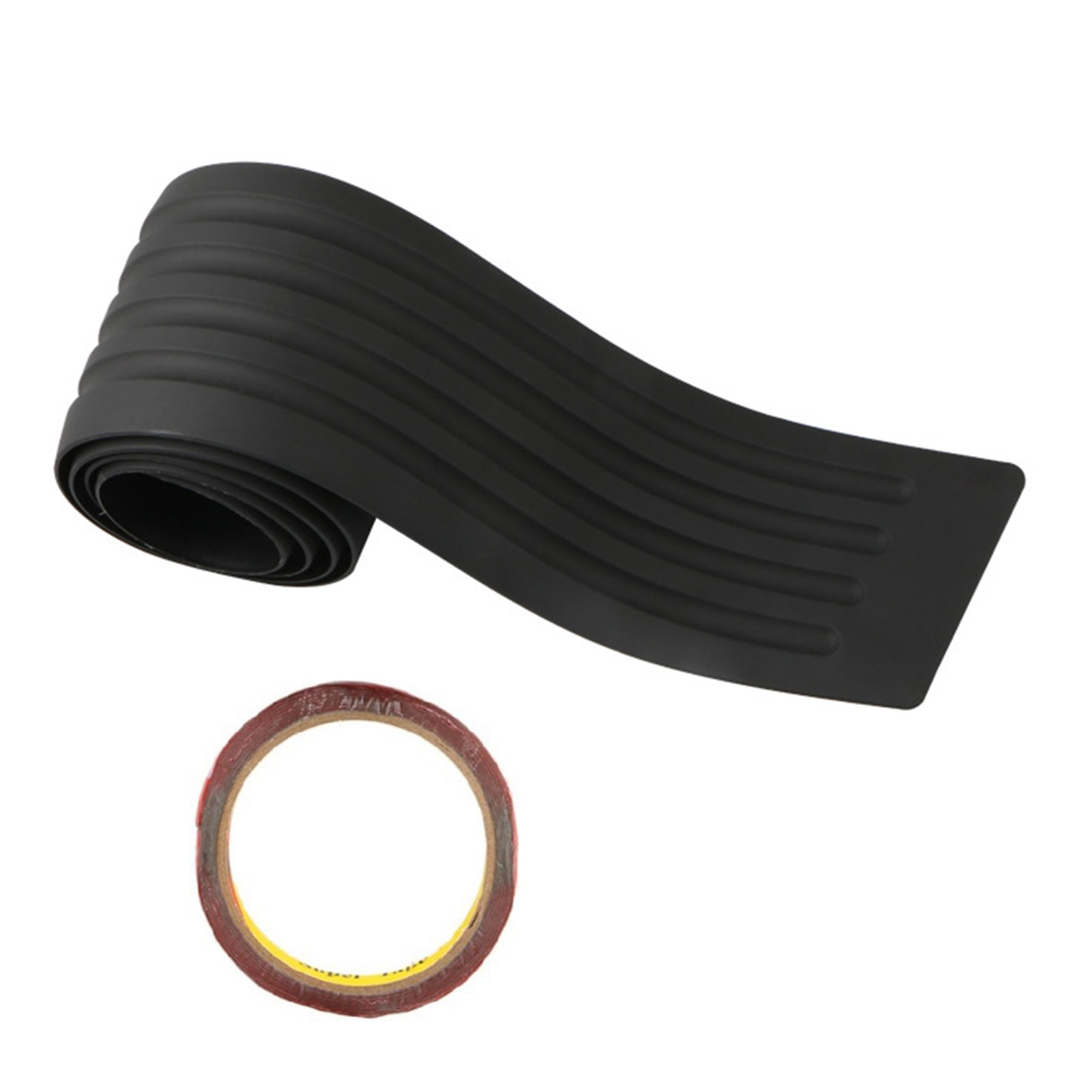 Universal 104cm/90cm Car Trunk Door Sill Plate Protector Rear Bumper