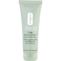 7 Day Scrub Cream Rinse Off Formula By Clinique For Unisex - 3.4 Oz ...