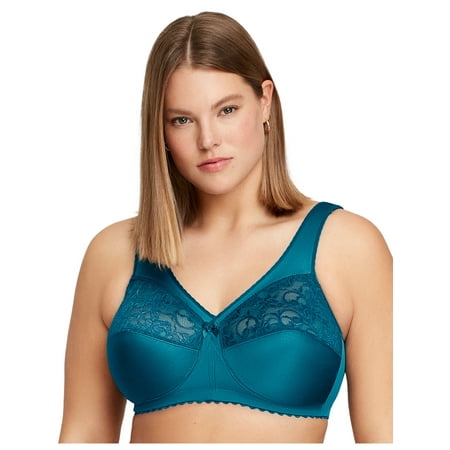 

Glamorise Full Figure Plus Size MagicLift Original Support Bra Wirefree #1000