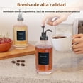 thumbnail image 4 of Dispensador de Jarabe de 500ml, Vidrio Duradero, Antifugas - F&aacute;cil de Limpiar, con Etiquetas de Sabor - Ideal para Caf&eacute;, Cocina y Uso Comercial (Negro), 4 of 8