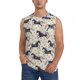 thumbnail image 1 of Fotbe Horse Men's Camiseta sin Mangas Estampada para Hombres, Playera Casual para Gimnasio, Entrenamiento, Playa-3X-Large, 1 of 6