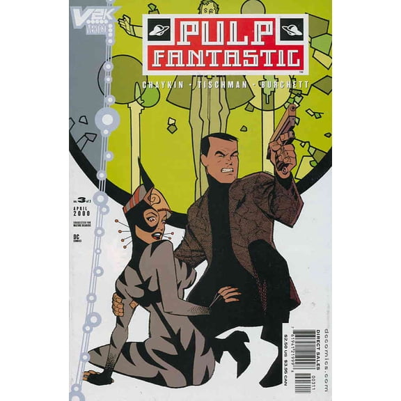 Pulp Fantastic #3 VF ; DC/Vertigo Comic Book