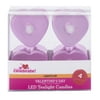 Way To Celebrate Valentine's Day LED Tealights, Pink, 4 Pieces