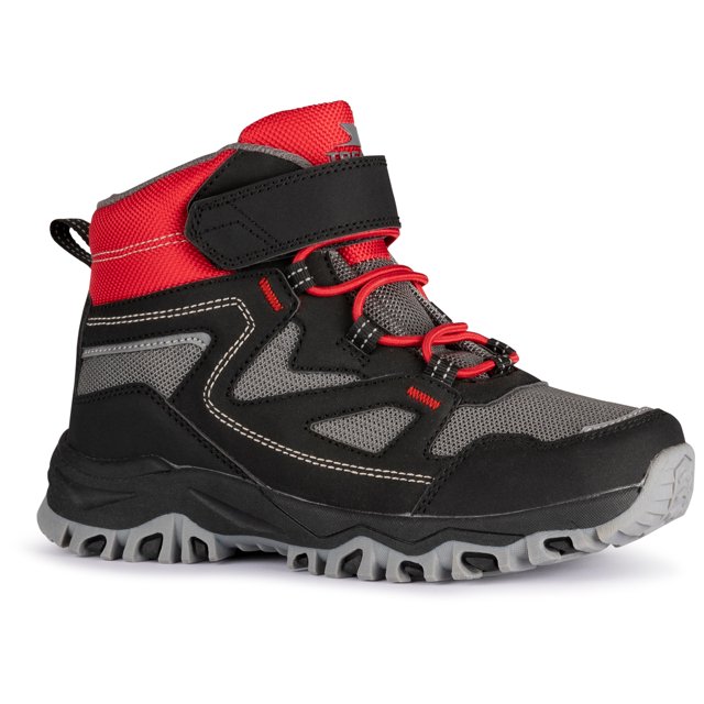 Trespass Bottes de Marche Décontractées Unisexes pour Enfants Imperméables avec Superposition de Protection Adair
