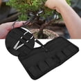 thumbnail image 2 of Black Compact And Light Weight Storage Pouch, Bonsaii Tool Bag, For Home Gardeners, 2 of 8