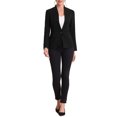 thumbnail image 2 of INSPIRE CHIC Women's Stand Collar Jacket Long Sleeve Casual Blazer with Pockets, 2 of 5