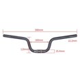 thumbnail image 1 of Mountain Bike Handlebar 25.4mm 380/900mm Extra Long Riser Bar Bar Replacement Aluminum Alloy, 1 of 7