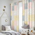 thumbnail image 5 of Pioneer Flower Floral Print Pattern Teens Curtains,Teens Insulated Curtains Set Of 2,Bedroom Essentials,Toddler Room Decor 52"x84", 5 of 5