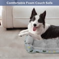 thumbnail image 4 of CuiLiyq Washing Machine Washable Dog Bed, Soft Plush Rectangle Sleeping Pet Mat for Small Medium Dogs Cats Puppy, Comfortable Couch Sofa Bedroom Indoor Use (17.7" x 11.8", A), 4 of 6