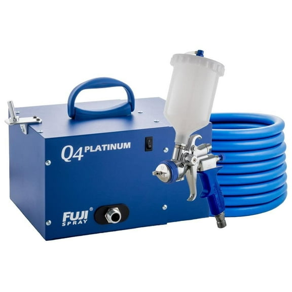 Fuji Spray Q4 Platinum - T75G Gravity Quiet Hvlp Spray System
