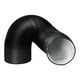 thumbnail image 1 of Conducto de aluminio flexible Tubo de 6.56 pies de largo para calentar campana extractora de cocina 170 mm Zulema Ductos de Aluminio, 1 of 8