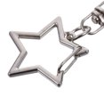 thumbnail image 3 of Shisuyan 60pcs DIY Star Shaped Spring Snap Keychain Clip Metal Swivel Clasp Snap Hook with Chain, 3 of 8