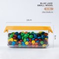 thumbnail image 3 of CAROOTU Household Kitchen Fresh-Keeping Square Sealed Storage Tank Durable Clear Storage Box, 3 of 7