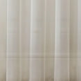 thumbnail image 4 of VCNY Home Villa 2-Piece Beige Rod Pocket Sheer Curtain Panel Set, 54" x 84", 4 of 5