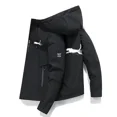 thumbnail image 2 of Chaqueta con capucha estampada para hombre, chaqueta informal de negocios de alta calidad, a la moda, sencilla, adecuada para correr y pescar al aire libre, primavera y otoño, novedad, 2 of 5