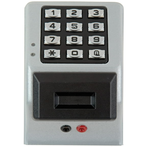 Alarm Lock Pdk3000 Trilogy 2000 User Weatherproof Electronic Digital Lock Keypad - Silver