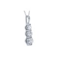 thumbnail image 3 of 1.00Ct 3 Stone Diamond Pendant 14K Yellow Gold, 3 of 3