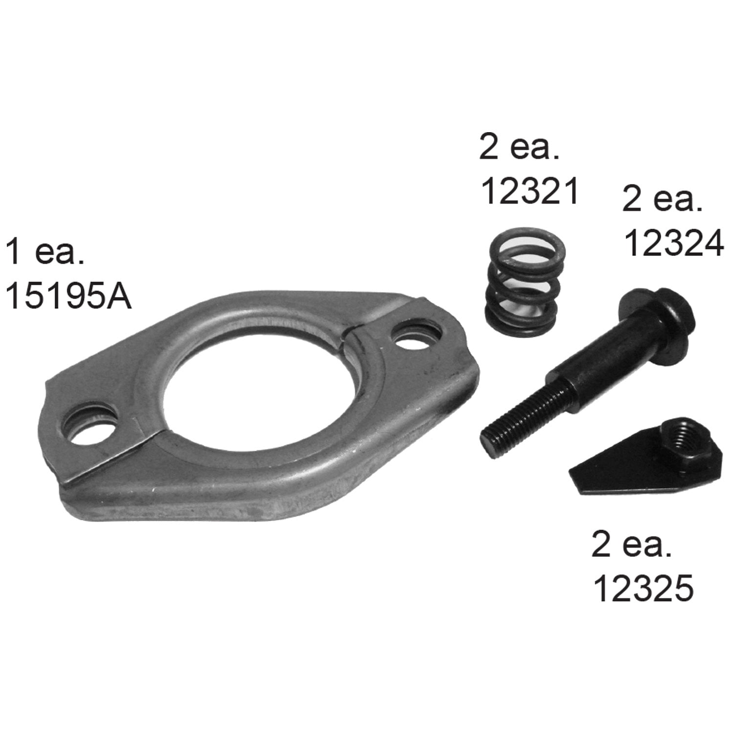 Nickson Industries 195 Split Flange Kit
