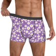 thumbnail image 2 of Kdxio Men's Boxer Briefs with Daisies Flowers Print - Comfortable and Breathable Underwear for Everyday Wear, 2 of 7