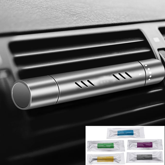 Pince d'Aération de Voiture Arôme Fragrance Aération de Voiture Contrôle de Fragrance Réglable