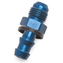 Russell Performance -8 AN Male to 1/2in Barb (Blue)