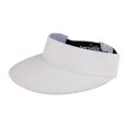 thumbnail image 1 of J7257 Visière Como en Microfibre, Blanc, 1 of 1